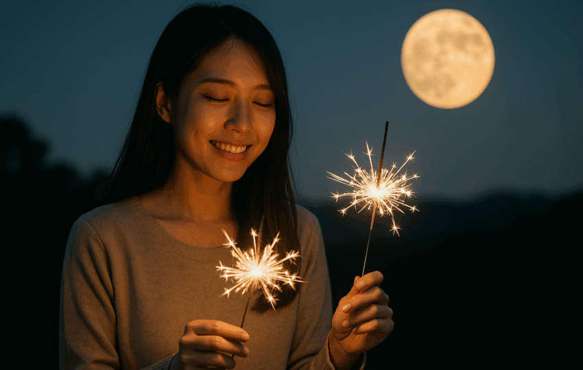 中秋夜的浪漫關鍵！仙女棒推薦5選＋安全提醒