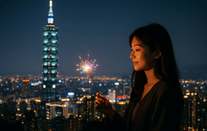 【2025必看】彩色仙女棒怎麼拍最美？TOP5打卡煙火地點推薦，讓你一拍就爆紅！