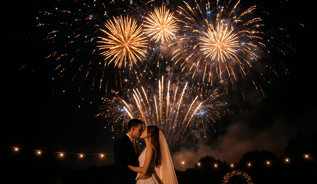 勝利之花煙火3個浪漫婚禮案例曝光！快速掌握夢幻煙火設計秘訣